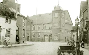 Wentworth Postcard Collection Prints: High Street - (Showing the Town Hall)