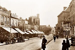 Sittingbourne Prints: High Street, Sittingbourne early 1900's