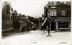 Asaph Prints: High Street, St Asaph, Wales