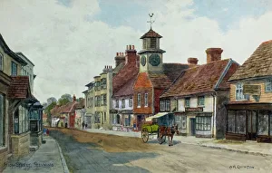 Steyning Prints: High Street, Steyning, South Downs, Sussex