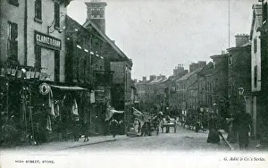 Stafford Prints: High Street, Stone, Staffordshire