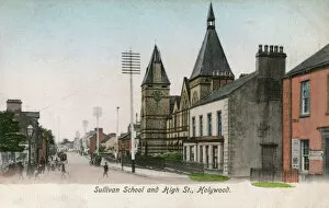 Telegraph Collection: High Street and Sullivan School, Holywood, County Down