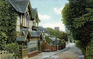 Maidenhead Prints: High Street, Taplow, Maidenhead, England