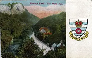 Matlock Prints: The High Tor, Matlock Bath, Derbyshire