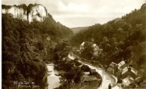 Matlock Prints: High Tor and Matlock Dale, North Derbyshire