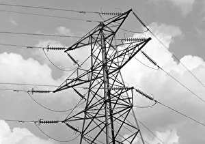 Transmission Prints: High Voltage AC transmission pylon