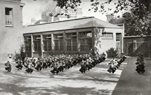 Highbury Prints: Highbury Truant & Industrial School, London - Dumbbells