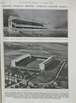 Supporter Collection: Highbury and Twickenham Stadiums