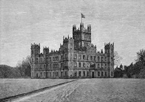 Images Dated 8th July 2011: Highclere Castle (Downton Abbey)