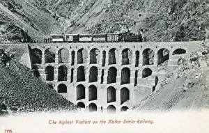 Altitude Gallery: Highest Viaduct on the Kalka-Shimla Railway