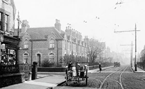 Doncaster Prints: Highfield Road, Wheatley, Doncaster early 1900's
