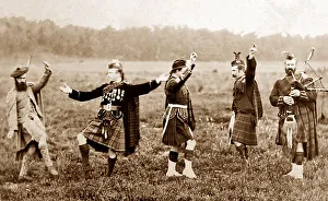 Highland dancing