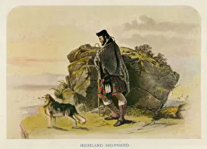 Shepherds Collection: A Highland Shepherd