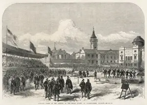 Highland sports at the meeting of the Celtic Society, Glasgow