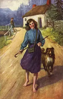 Maybank Prints: Highland telegraph girl