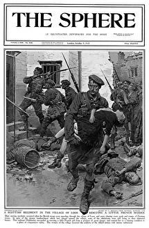 Highlander rescues French girl at Loos