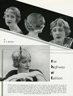Images Dated 17th February 2017: Highway of fashion 1933
