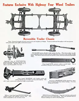 Images Dated 12th March 2020: Highway Four Wheel Trailers and Reversible Trailer Chassis