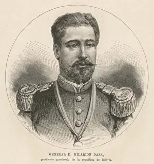 Medallion Prints: Hilarion Daza / Iea 1878