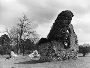 Chapels Prints: Hilborough Chapel Ruins