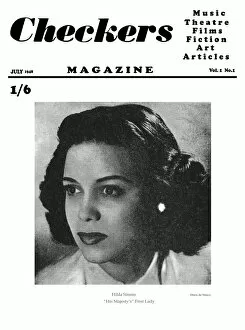 Hilda Simms (cover of Checkers)