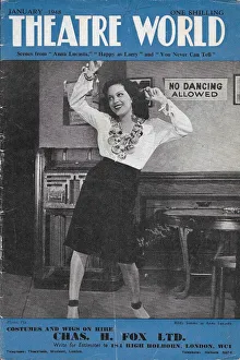 Hilda Gallery: Hilda Simms (cover of Theatre World)