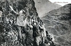 Owen Prints: Hill Climbers, Keswick, Lake District, Cumbria, England