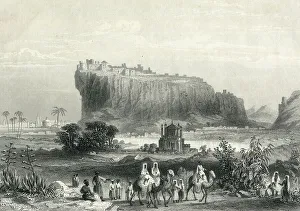 Mutiny Prints: The Hill Fortress of Gwalior, recaptured 19 June 1858