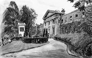 Private Collection: Mill Hill School, main entrance
