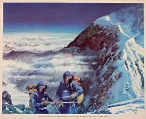 1953 Gallery: Hillary and Tensing on Mount Everest