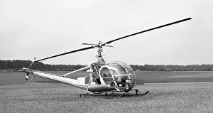 Hiller Prints: Hiller UH-12E G-ARXV