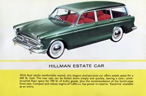 Olive Prints: A Hillman Estate car