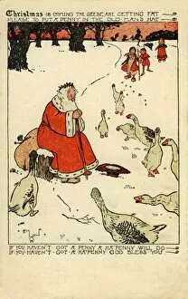 Xmas Gallery: Hills. Christmas Is Coming. Cecil Aldin. 1898.jpg