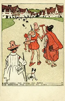 Hills. Hark Hark The Dogs Do Bark. Cecil Aldin. 1898. jpg