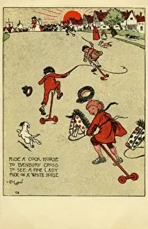 Hills. Ride-a-Cock Horse. Cecil Aldin. 1898. jpg