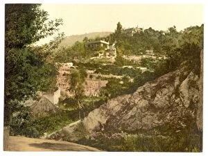Hill Side Collection: Hillside, Mentone, Riviera (i. e. Menton, France)