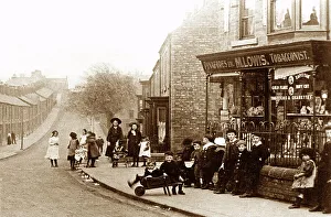 Shildon Prints: Hillyard Terrace, New Shildon, early 1900s