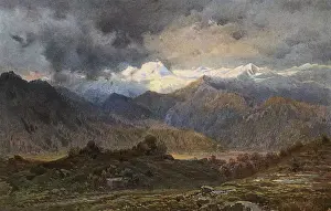 Nepal Prints: Himalayan Snowstorm