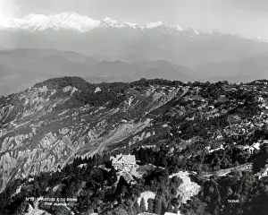 Himalayas from Darjeeling, India