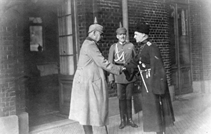 Images Dated 2nd August 2011: Hindenburg, Kruber and Hetman of Ukraine in Belgium