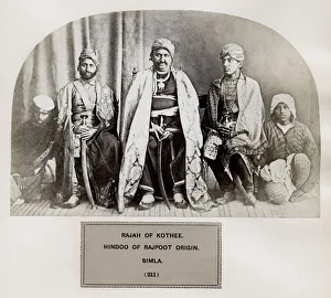 Hindoo of Rajpoot origin, Simla. Kothi, Hindu, Rajput, India