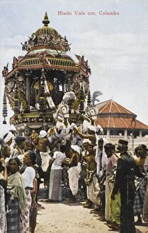 Hindu Juggernaut Car - Ceremony at Colombo