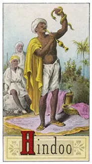 Hindu snake charmer