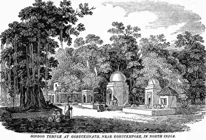 Hindu Temple at Goraknath, near Gorakhpur, North India