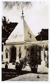 Temples Prints: Hindu Temple, Port of Spain, Trinidad, West Indies