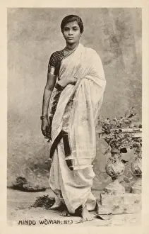 Hinduism Prints: Hindu Woman - India