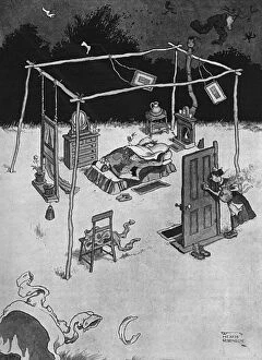 Hint to the Ministry of Health by Heath Robinson