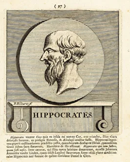 Gods And Heroes Prints: Hippocrates of Kos, Greek physician