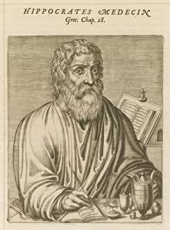 357bc Gallery: Hippocrates / Thevet / 1584