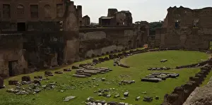 Hippodrome of Domitian. Palatine Hill. Rome. Italy